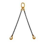 STARKE Chain Sling, 5/16in, G80, Sling Hook, 11 ft SCSG80516-2LS-11